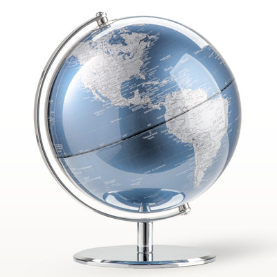  Globe terrestre bleu Vicksburg