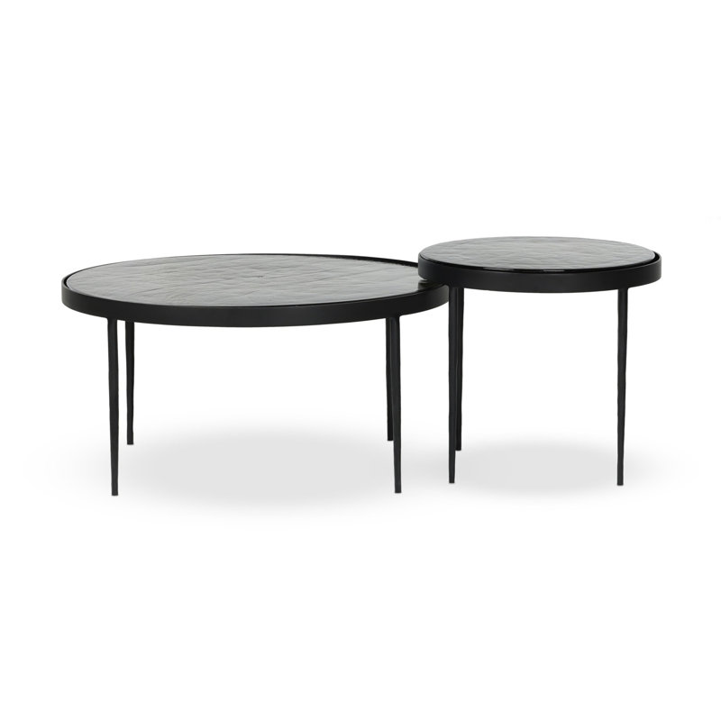 Yoko Nesting Coffee Table, Green