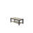 Coffee Table With Open Storage Shelf