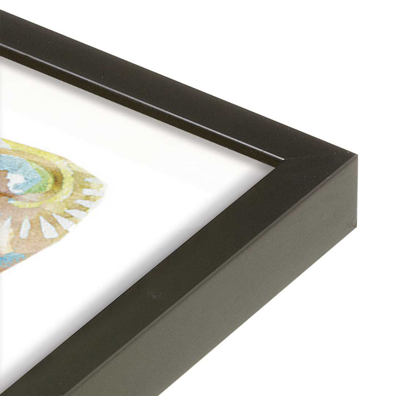 «Bejewella Butterfly 2» par Stellar Design Studio, reproduction d'art, Noir, Impression encadrée, L 16 po x H 12 po