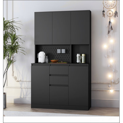 6 Shelf Corner Curio Display Cabinet with Lights, Mirrors, and Adjustable Shelves for Elegant Storage and Display