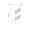 43cm W 3 - Drawer Chest of Drawers