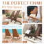 Chaise Adirondack pliante en bois d'eucalyptus Jahzelle résistante aux intempéries sans assemblage-93547642