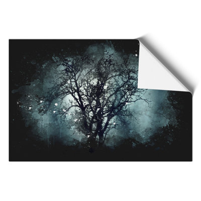 Tree at Dusk - Unframed Painting
