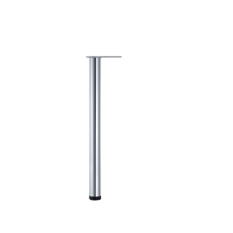 Adjustable Bar Table Leg, Chrome