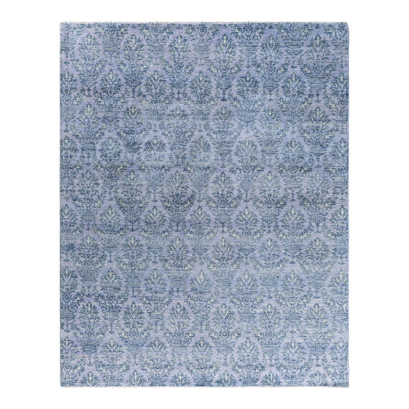 Overdyed One-of-a-Kind 8' 1" X 10' 1" Hand Knotted Area Rug
