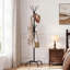 Steel Freestanding 16 - Hook Coat Rack