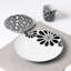 Waterside 16pc Black & White Kira Porcelain Dinner Set