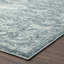 Tapis bleu à motif géométrique Lussi-59388686
