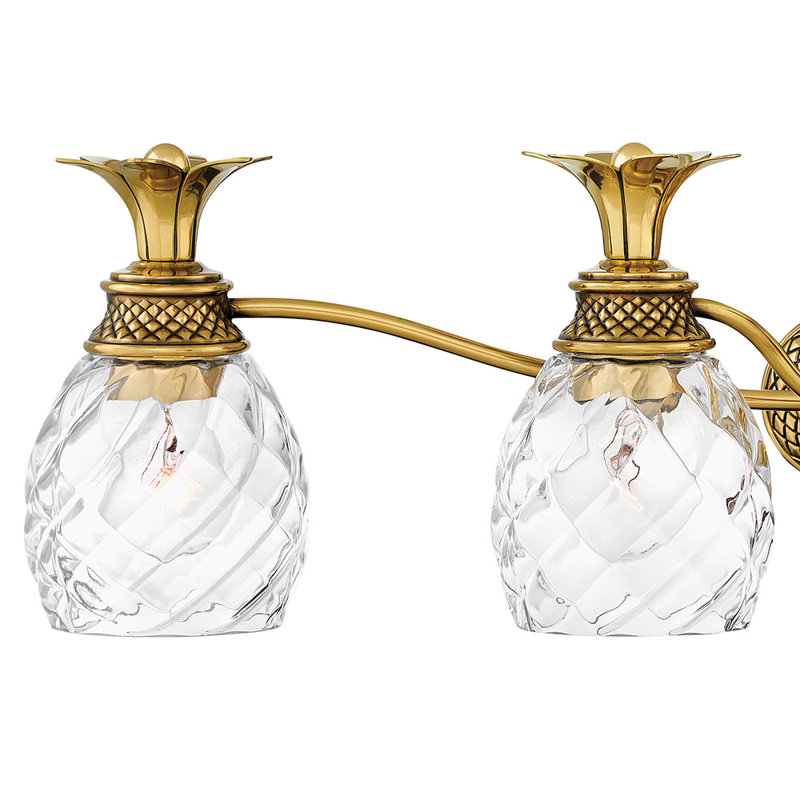BATH PLANTATION Bath Five Light, Burnished Brass