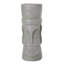 Pot à fleurs en oxyde de magnésium gris pierre pour décoration de jardin - 24,28 po de hauteur, 9,63 de largeur, 9,5 de profondeur, 13,24 lb de poids de pelouse