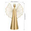 Figurine standard ange en métal-111682541
