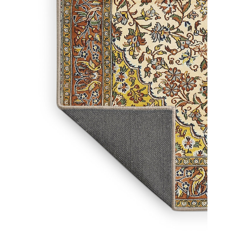 Tapis oriental beige, Rectangle 7 pi x 10 pi