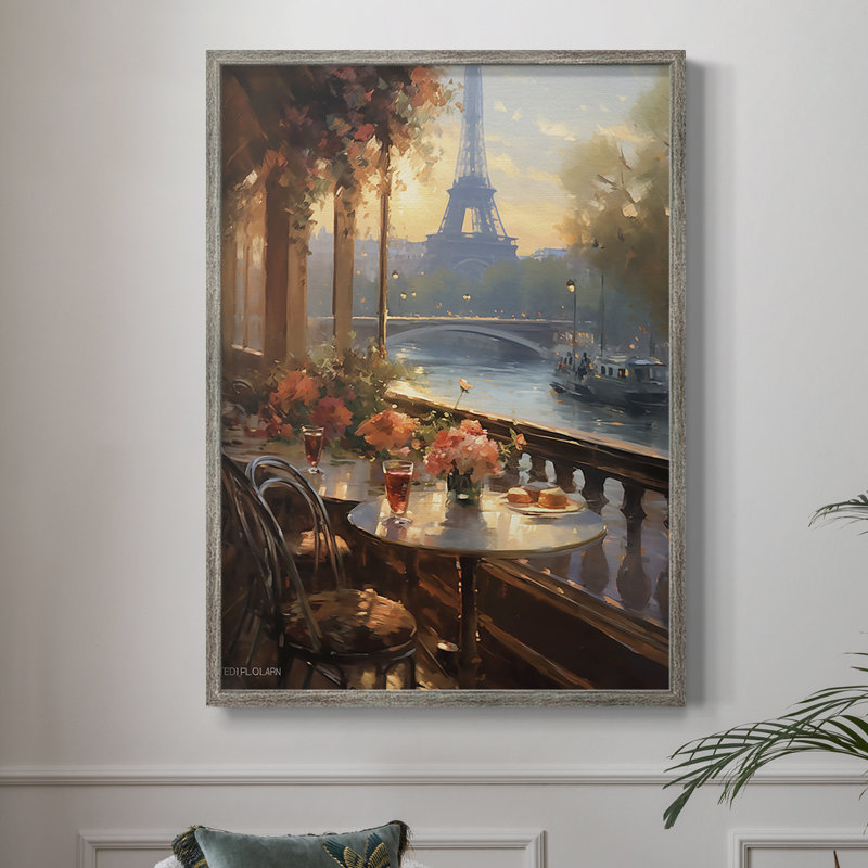 LANDSCAPES Series CCCXXIV Framed Print - Solid Wood, 15" H x 12" W