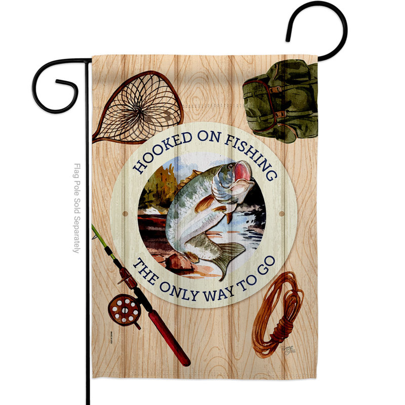 Double Sided Polyester Garden Flag, 18.5" H x 13" W