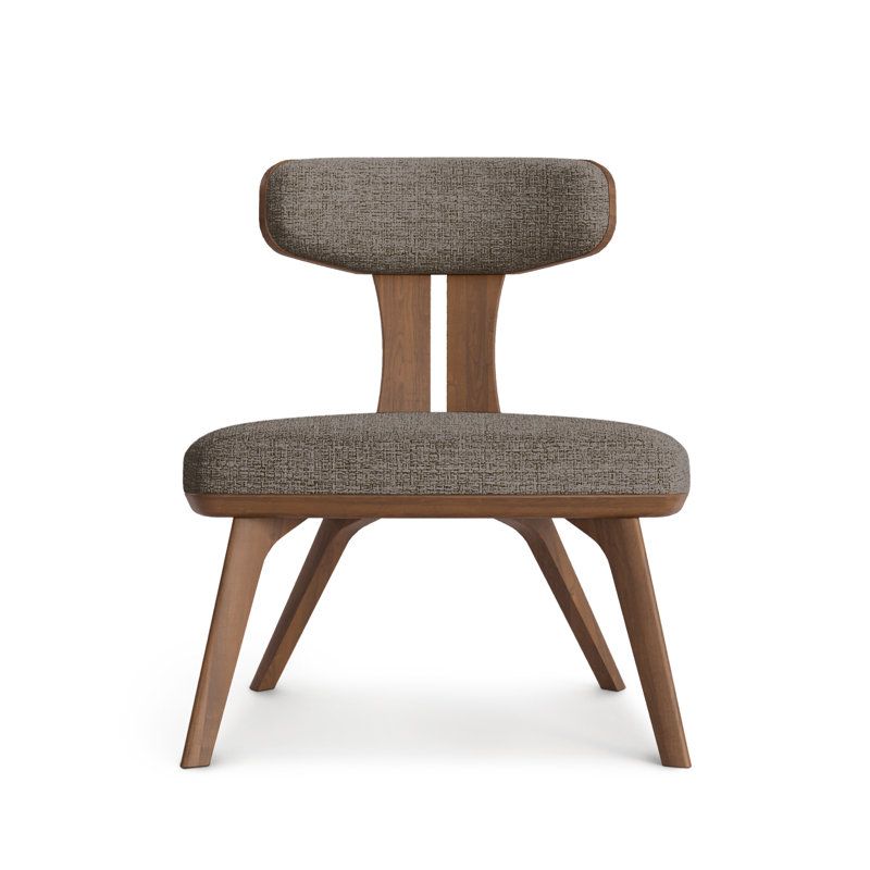 Estelle - Chaise longue, Ardoise, Noyer