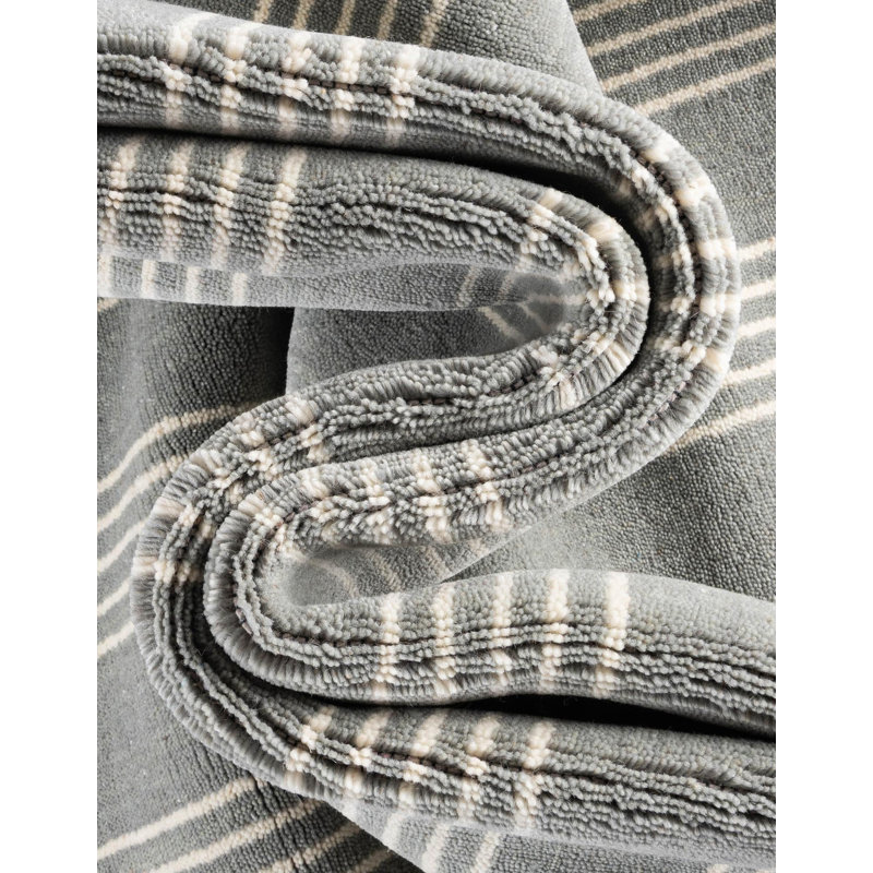 Tapis en laine naturelle Jill Zarin Winchester, Carré 10 pi