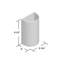 Ranks 1 - Light Flush Mounted Sconce-938212355-938207131-938207130