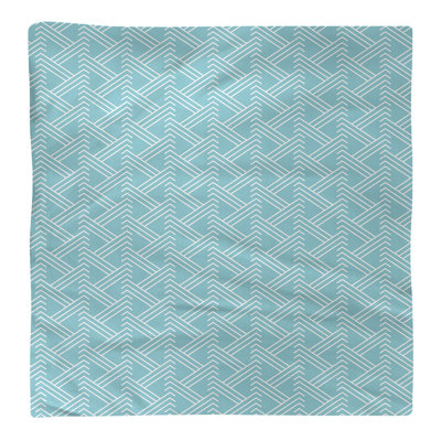 Serviette de table en coton Zig Zag
