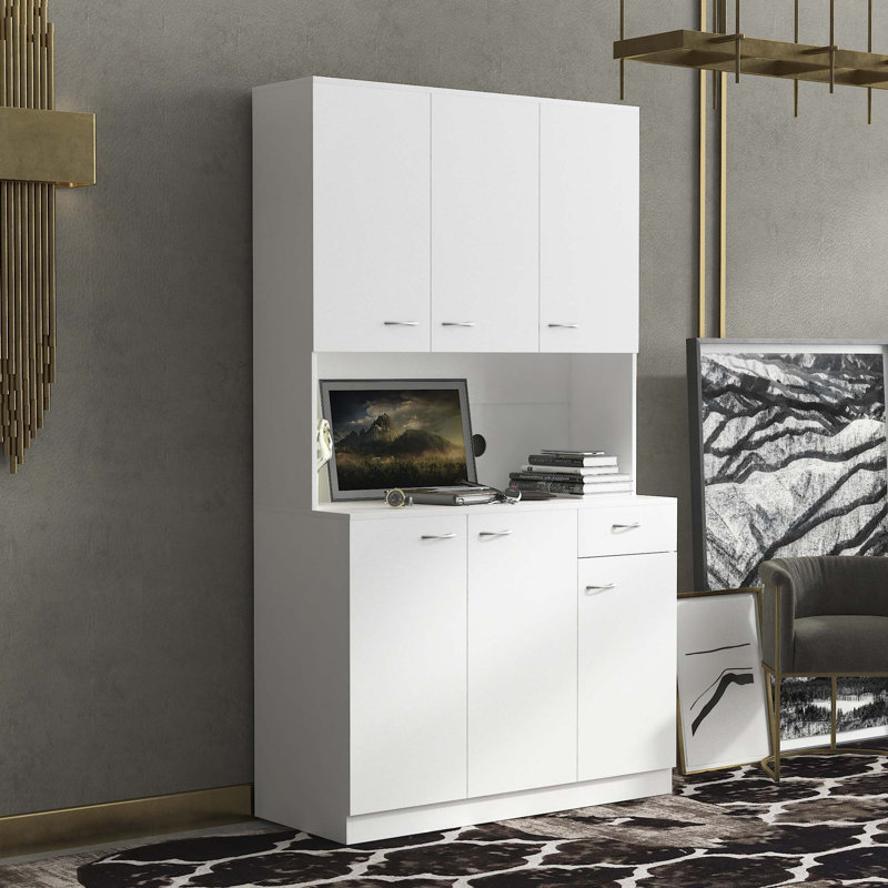 Armoire de chambre à coucher, Blanc