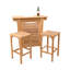 Montego Teak Bar Set