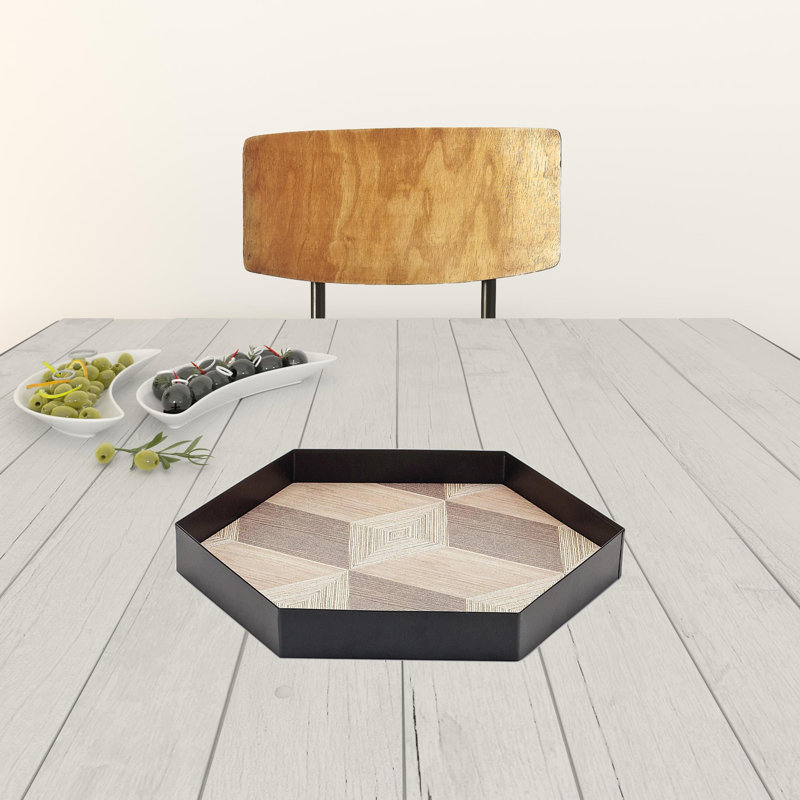 Jathen 3 Piece Ottoman/Coffee Table Tray Set