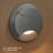 Low Voltage Silver Round Deck Light 150Lumen, 3000K