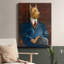 «Inspector Dog Leash» par J Paul - reproduction d'art sur toile tendue-200584568