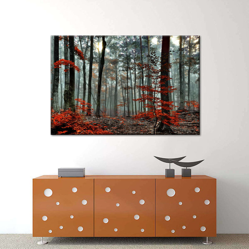 «Silent Forest», reproduction sur toile, L 30 po x H 45 po