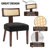 Carrew Fabric Side Chair Dining Chair-2002663019-2002663030