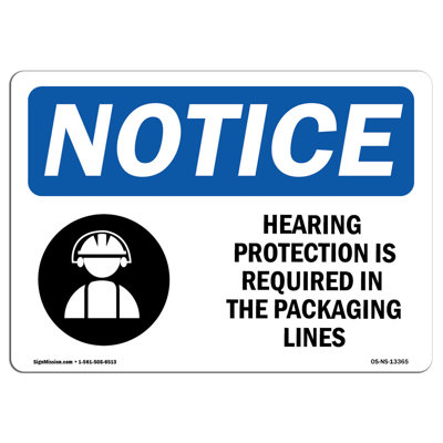 Hearing Protection Is Required Sign