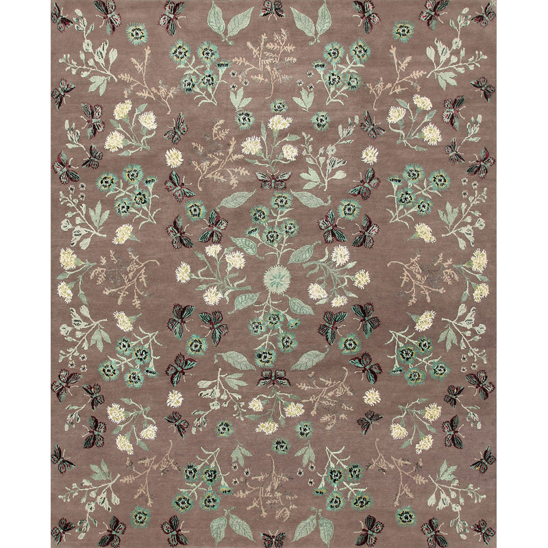 Classic Floral Area Rug, Rectangle 5' x 8'