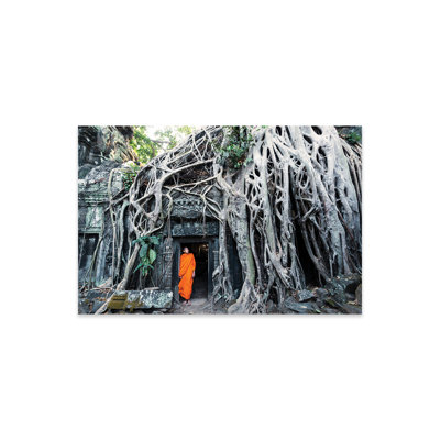 " Monk At Angkor Wat, Cambodia " by Matteo Colombo