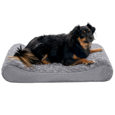 Ultra Plush Luxe Lounger Orthopedic Foam Contour Dog Bed