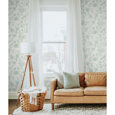 Crishawn 18' L x 27" W Peel and Stick Wallpaper Roll