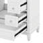 30" Bathroom Vanity With Sink, Free Standing Single Basin Vanity Set With One Door And Three Drawers, Solid Wood Storage Cabinet-12630542