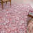 Florals Camellia Floral Hand Tufted Polyester Indoor/Outdoor Area Rug in Coral/Ivory-86477849