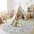 Vintage Distressed Non Slip Washable Rug(Grey)-745590358