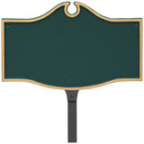 Colonial Petite Address Sign Plaque with Lawn Stake