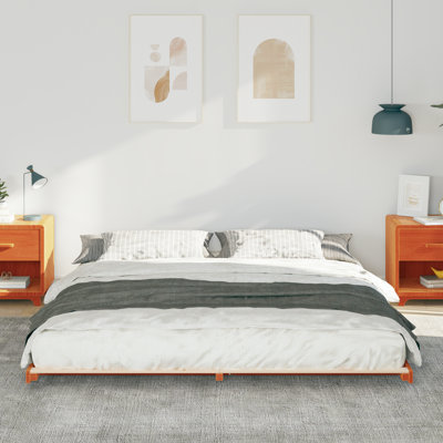 Solid Wood Bed