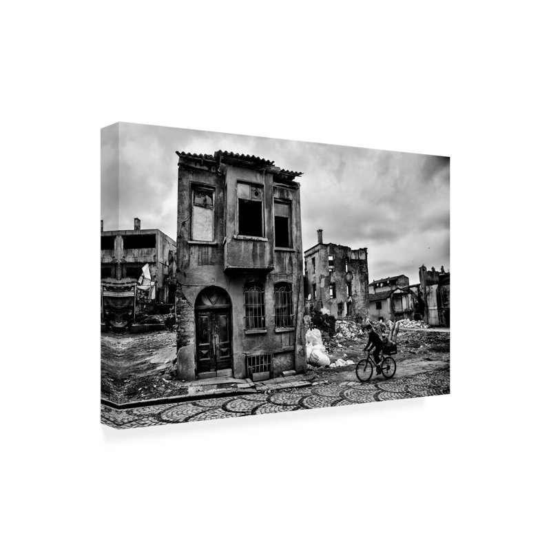 Œuvre sur toile bologmat bolognaise, H 22 po x l 32 po