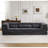 Compression Mahjong Sofa, Convertible Floor Sofa Bed, DIY Boneless Modular Sectional, No Assembly, Circle Fleece Fabric, Oversized 3 Seater With 3 Pillows-780594331