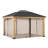Sunjoy Universal Mosquito Netting for 11 ft. x 13 ft. Wood-Framed Gazebos, Patio Gazebo Mosquito Netting Screen Walls