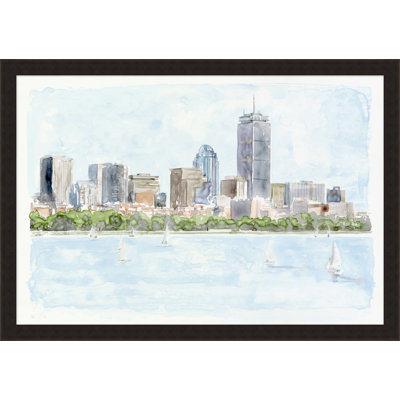 Boston Skyline Print