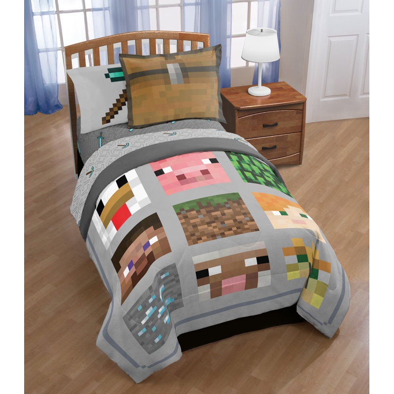 Children's Quilt Set, Twin Quilt + 1 Sham