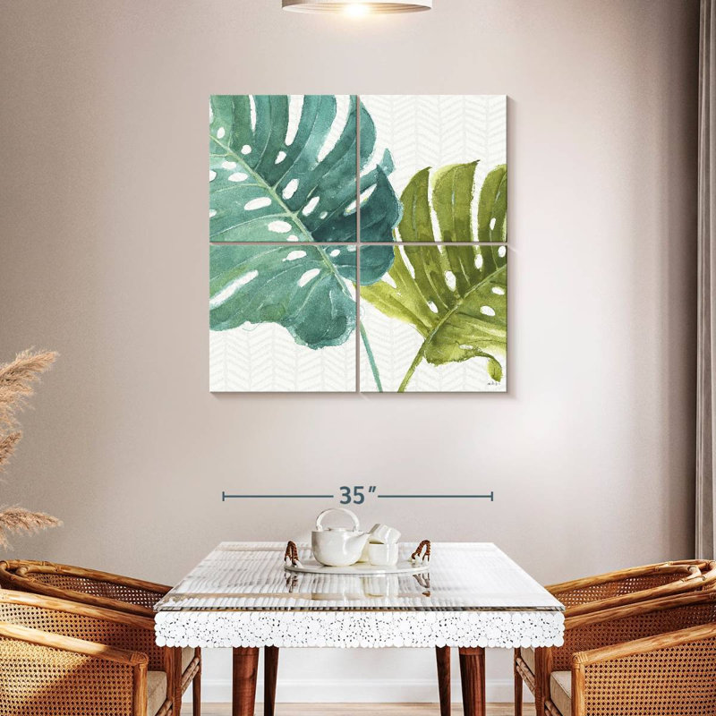 Harnek Mixed Greens XLVII, H 38 po x l 38 po