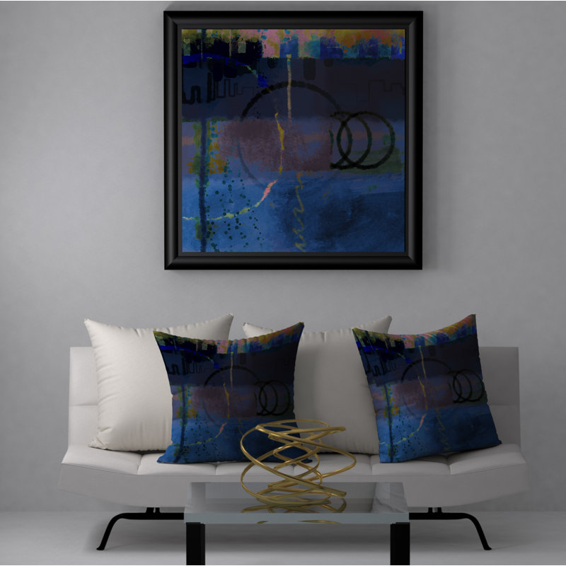  Housse de coussin carré et insert, H 18 po x l 18 po x p 5 po