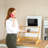 Adjustable Height Standing Desk Converter
