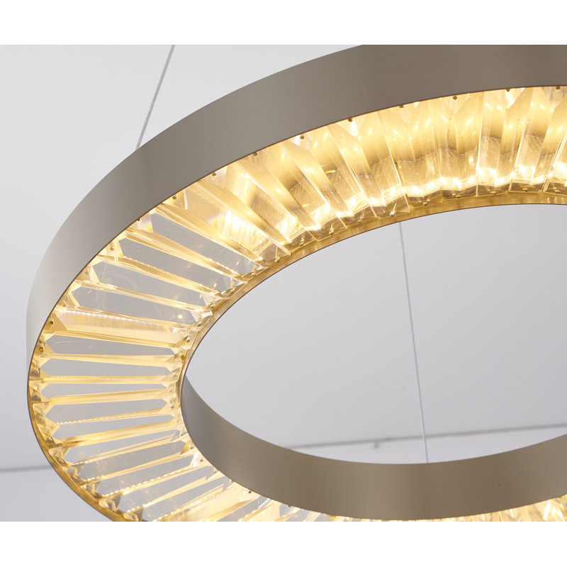 Lustre halo à DEL 1 lumière Newburn