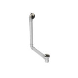 Leg Tub Drain 26" H with Overflow